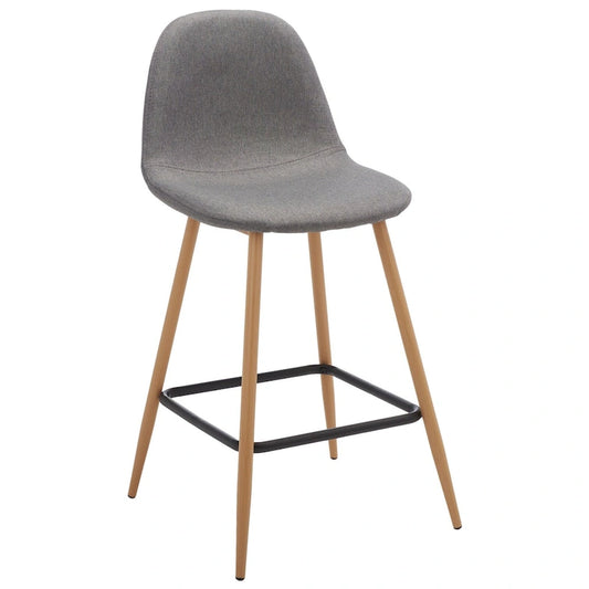 SAFAVIEH Almedia Modern 23-inch Counter Stool - 19.3 W x 16.5 L x 23 H - 19Wx17Dx35H