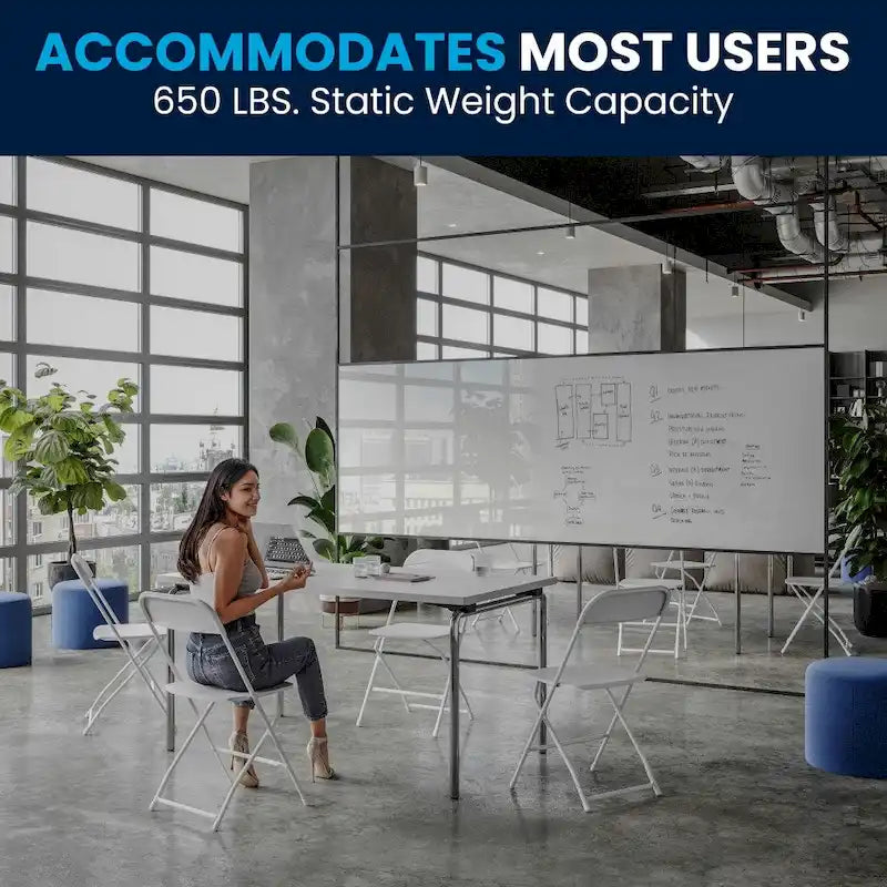 Plastic Folding Chair - 650LB Weight Capacity - Event Chair