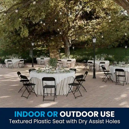 Plastic Folding Chair - 650LB Weight Capacity - Event Chair