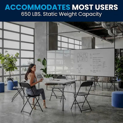 Plastic Folding Chair - 650LB Weight Capacity - Event Chair