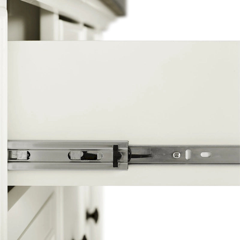 Crosley Julia Stainless Steel Top Island W/X-Back Stools - 50 W x60 D x41 H