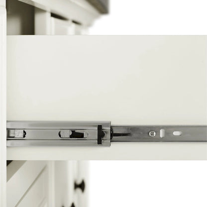 Crosley Julia Stainless Steel Top Island W/X-Back Stools - 50 W x60 D x41 H