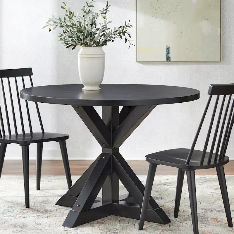 Simple Living Charlotte Pedestal Dining Table