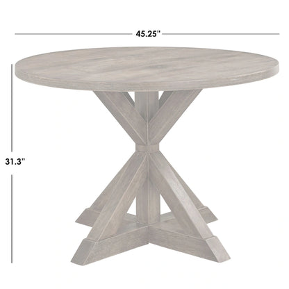 Simple Living Charlotte Pedestal Dining Table