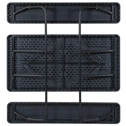 All-In-One Folding Picnic Table and Bench Set - Adult Size, Wood Grain