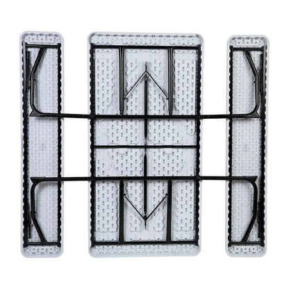 All-In-One Folding Picnic Table and Bench Set - Adult Size, Wood Grain