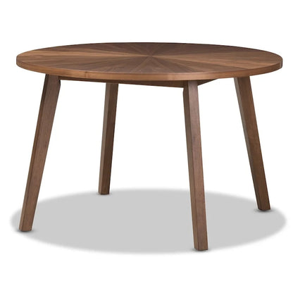 Mid-century Grey Fabric 5-piece Dining Set by Baxton Studio