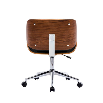 Carson Carrington Herning Faux Leather Mid-Century Office Chair