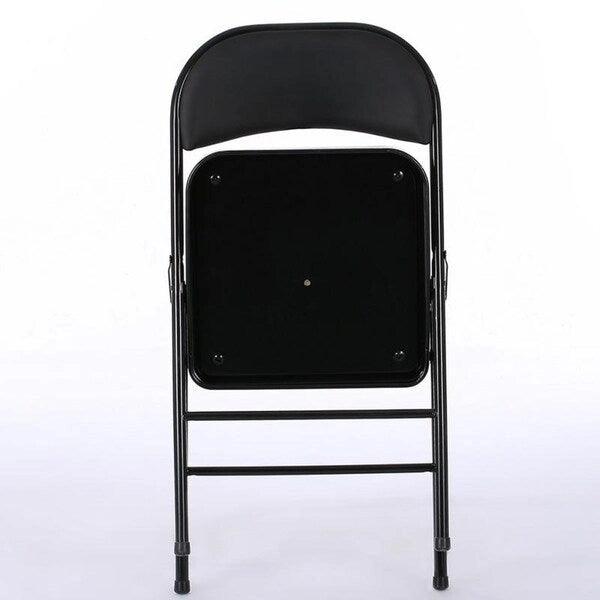 Elegant Foldable Iron & PVC Chairs for Convention & Exhibition 4 or 6 Pack Folding Chair