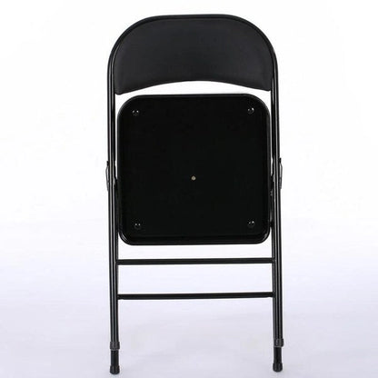Elegant Foldable Iron & PVC Chairs for Convention & Exhibition 4 or 6 Pack Folding Chair