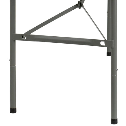 30W x 60L Bi-Fold Granite White Plastic Folding Table - Banquet Table