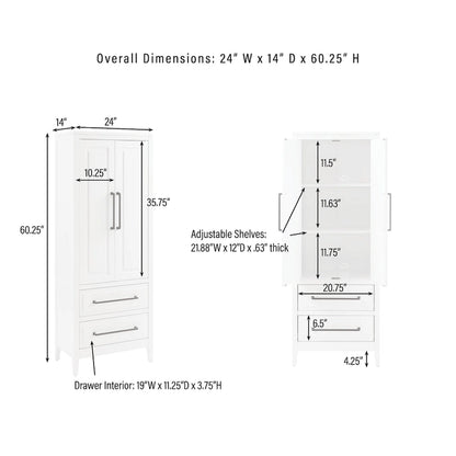 Crosley Genevieve Storage Pantry