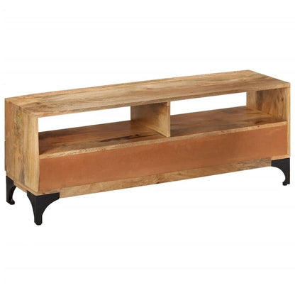 vidaXL TV Stand Mango Wood 47.2x13.8x17.7