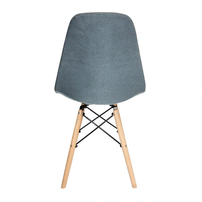 Porthos Home Haig Modern Dining Chairs, Fabric & Beech Wood
