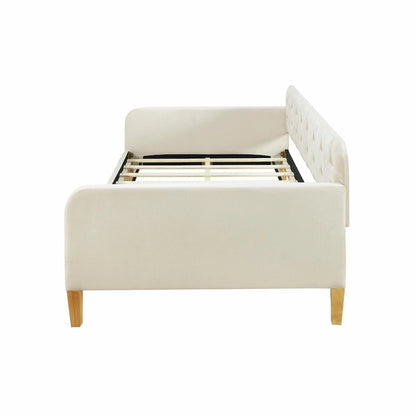 Upholstered Daybed with 4 Support Legs