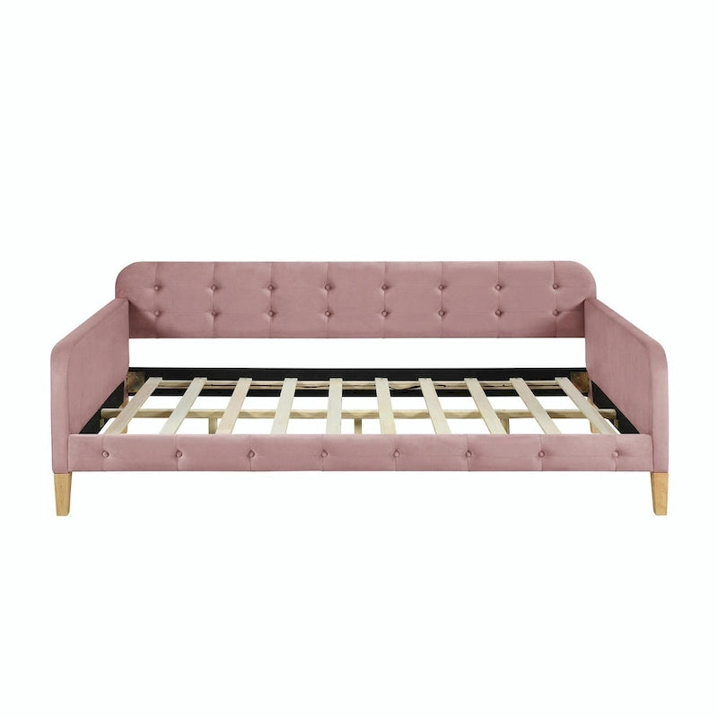 Upholstered Daybed with 4 Support Legs