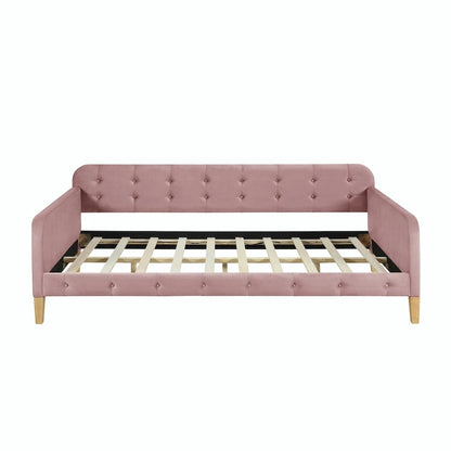 Upholstered Daybed with 4 Support Legs