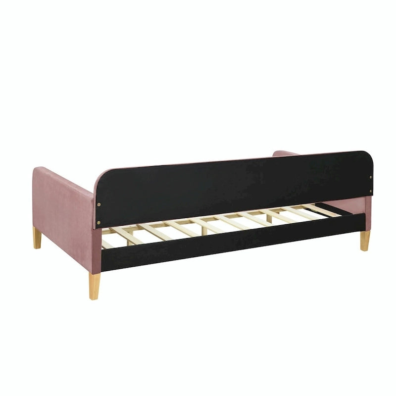 Upholstered Daybed with 4 Support Legs