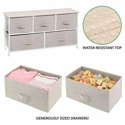Wide Storage Dresser Furniture with