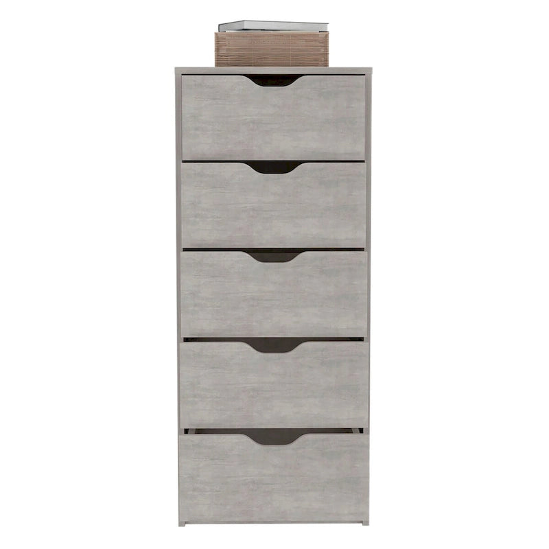 Basilea 5 Drawer Tall Dresser