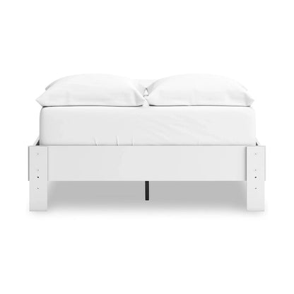 Signature Design by Ashley Hallityn White Full Platform Bed