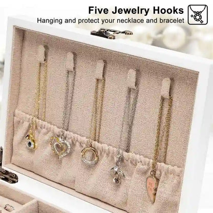 Jewelry Box for Women - 7D x 10W x 4.8H