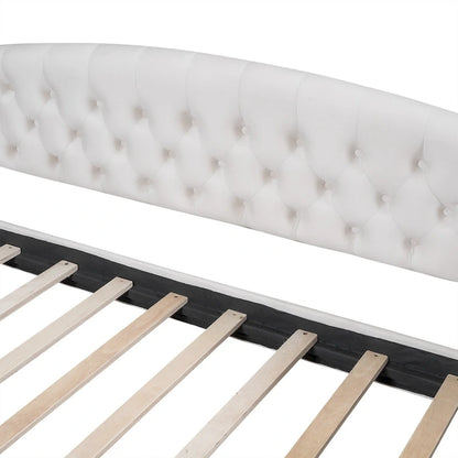Modern Luxury Tufted Button Daybed, Full