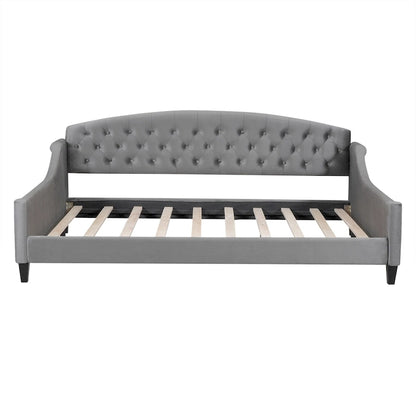 Modern Luxury Tufted Button Daybed, Full