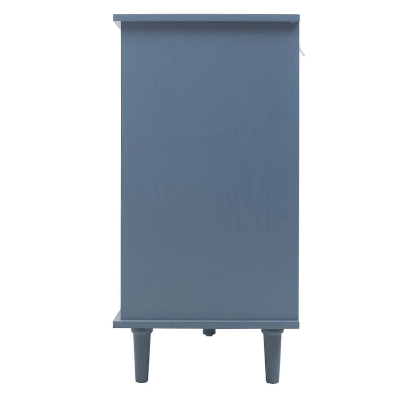 2 Door 3 Drawer Cabinet American Furniture Suitable for Bedroom - N/A