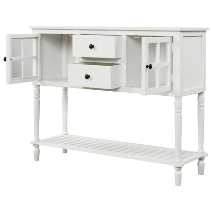 Buffet Storage Cabinet with Bottom Shelf