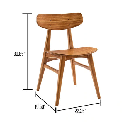 Coral Dining Chair, Golden, (Set of 2)