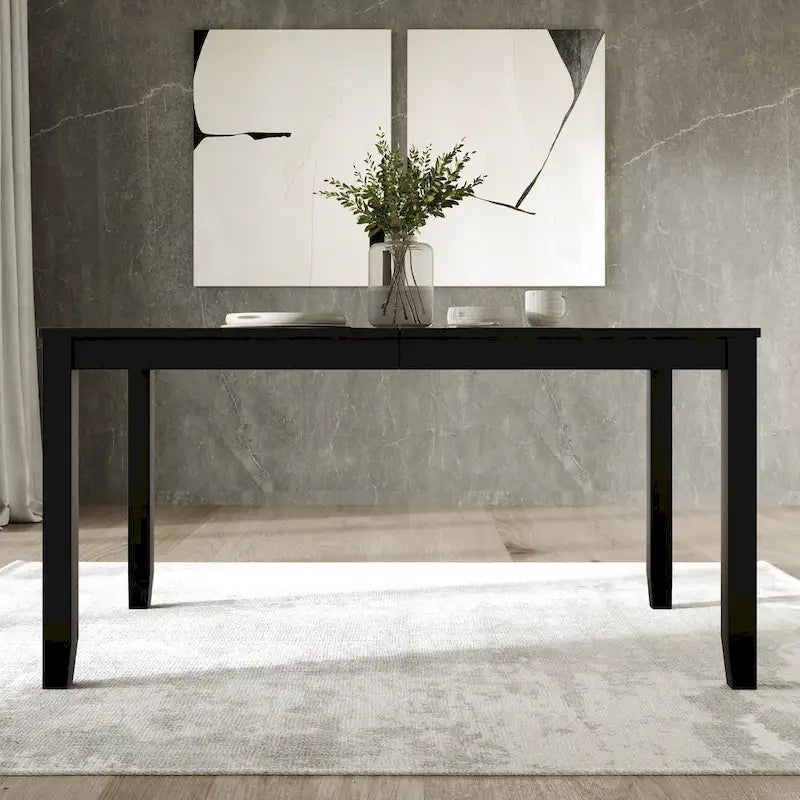 CraftPorch Mid-Century Modern 7-Piece Wooden Dining Chair