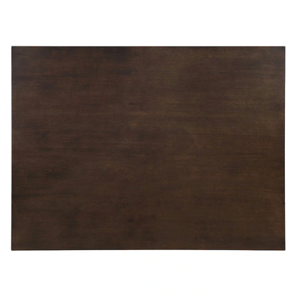 Furniture of America Manheim Casual 5-Piece Farmhouse Solid Wood Dining Set