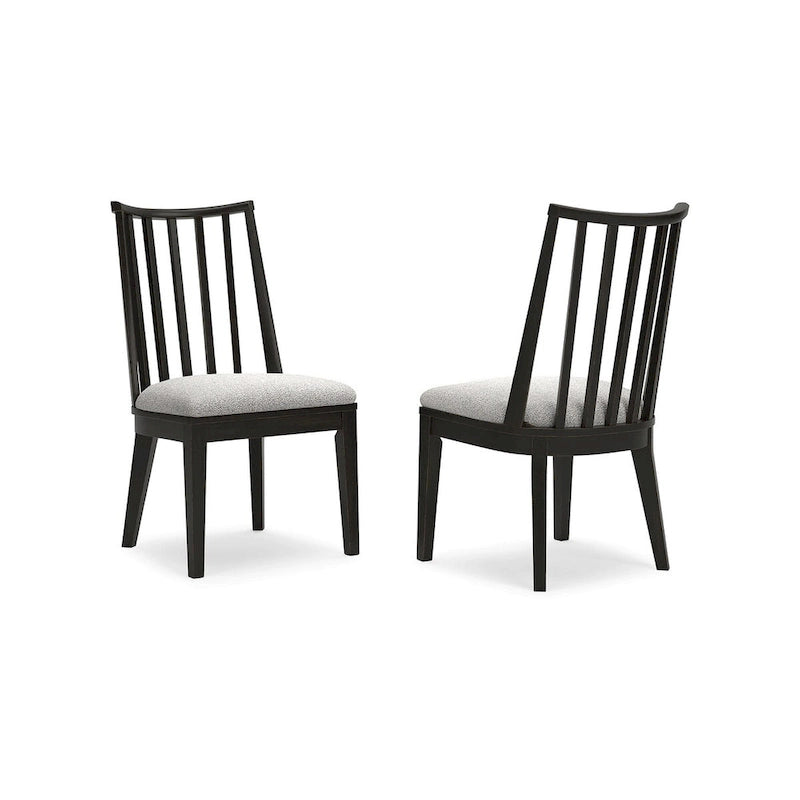 Signature Design by Ashley Galliden Black Dining Chair - 20.5W x 23.25D x 37H
