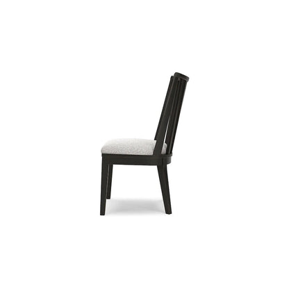 Signature Design by Ashley Galliden Black Dining Chair - 20.5W x 23.25D x 37H