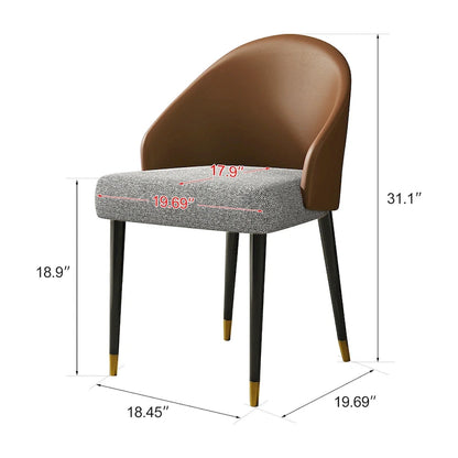 9 - Piece Extendable Rectangular Sintered Stone Cross Legs Dining Set With 8 Chairs For Home or Villa