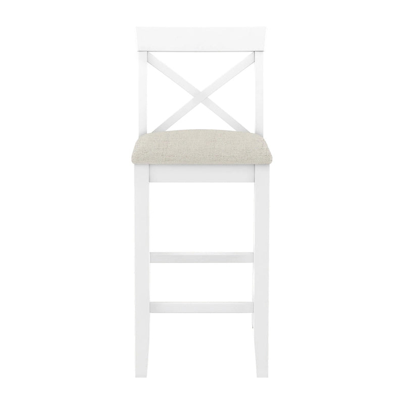 3PCS Rectangular Wood Bar Dining Set