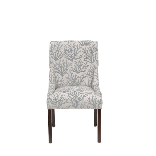 Marie Transitional Slope Arm Dining Room Chair