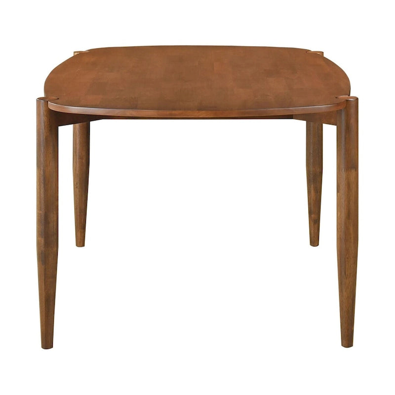 Whisten Walnut 5-piece Solid Wood Dining Set