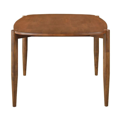 Whisten Walnut 5-piece Solid Wood Dining Set