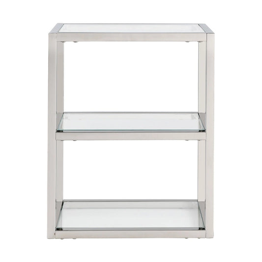 Pierre 16X20X10 Wall-Mounted Linen Cabinet In Chrome