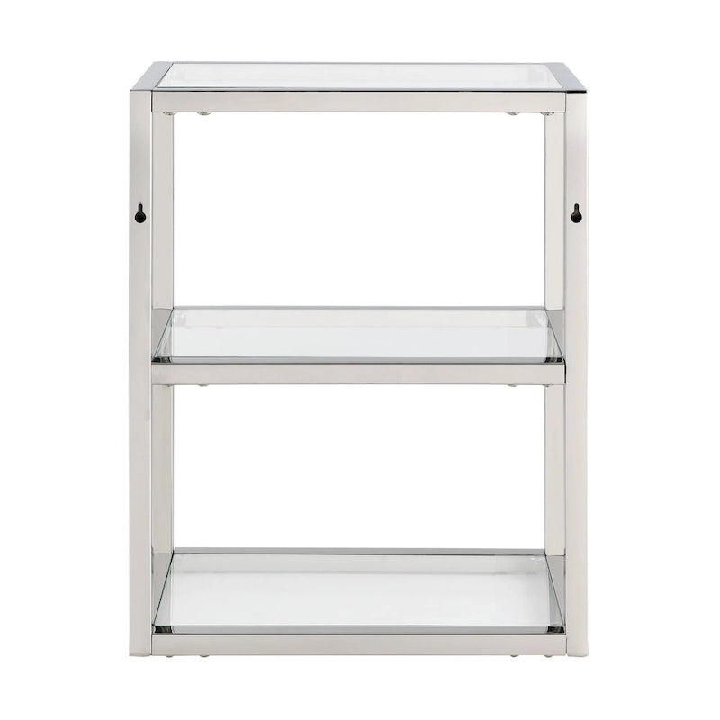 Pierre 16X20X10 Wall-Mounted Linen Cabinet In Chrome