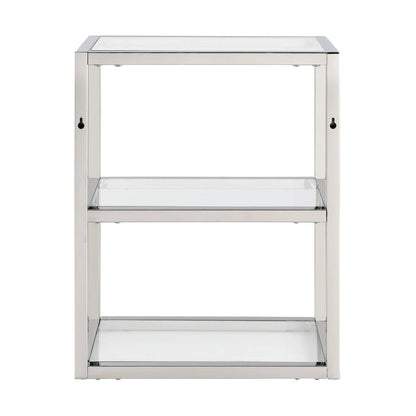 Pierre 16X20X10 Wall-Mounted Linen Cabinet In Chrome