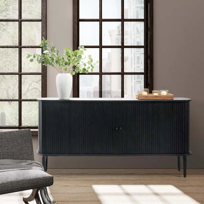 Franz Modern 63Wide Sideboard with adjustable shelf by HULALA HOME