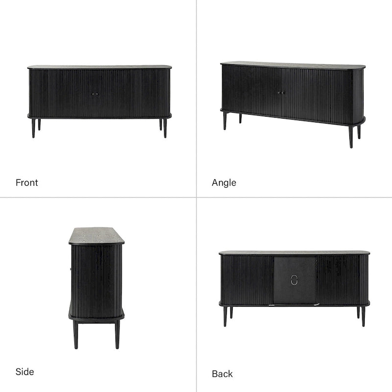 Franz Modern 63Wide Sideboard with adjustable shelf by HULALA HOME