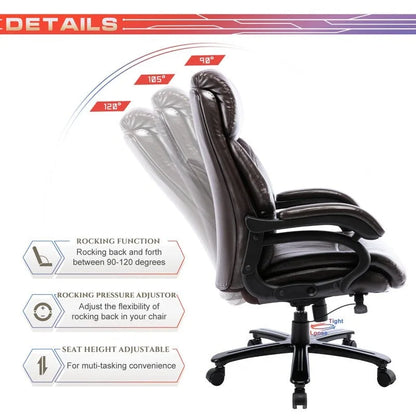 Snugway High Back Big & Tall 400lb Ergonomic Executive Office Chair