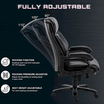 Snugway High Back Big & Tall 400lb Ergonomic Executive Office Chair