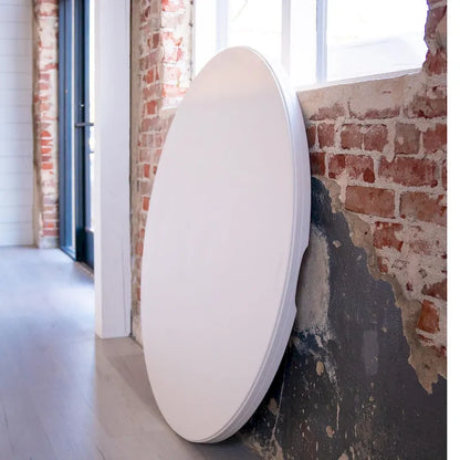 Lifetime 48 inch Round Nesting Table, Indoor/Outdoor Light Commercial Grade, White