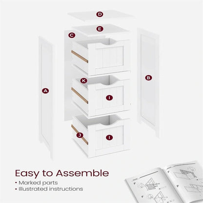 Bathroom Floor Cabinet