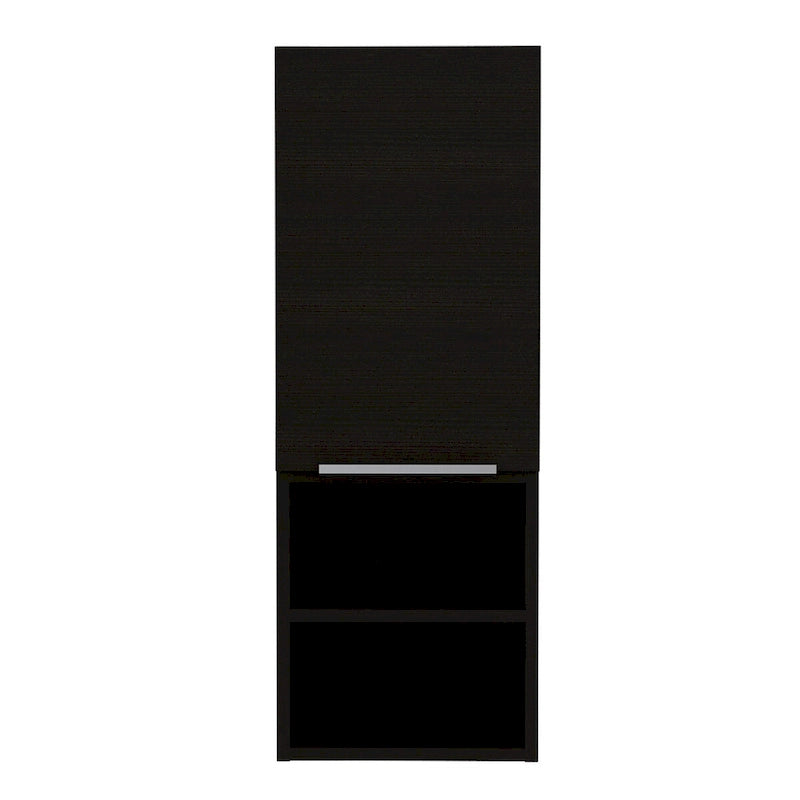 Mila Bathroom Cabinet, Two Internal Shelves, Two External Shelves, Single Door -White